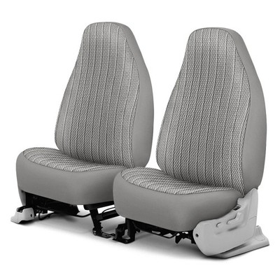 For Dodge B3500 97-98 Dash Designs Allure 1st Row Silver Custom Seat Covers
