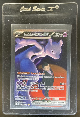 2026 Pokemon Team Rocket's Mewtwo ex Special Illustration Rare #281/217