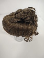 DOLL WIG BRUNETTE TALLINA'S DOLL SUPPLY SZ 15 GIBSON GIRL STYLE