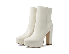 New Woman's Boots Marc Fisher Rublia Ivory 8 Block heel platform in box