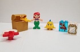 LEGO Duplo Disney 10515 The Little Mermaid Ariel's Undersea Castle Near Complete