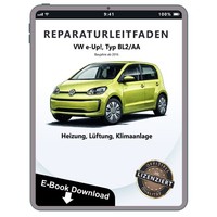 VW E-Up! Typ BL2 Ab 2016 Heizung BelüFtung Klimaanlage Reparaturleitfaden Ebook
