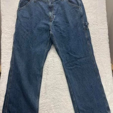 FADED GLORY VTG 39x42 carpenter jeans faded denim