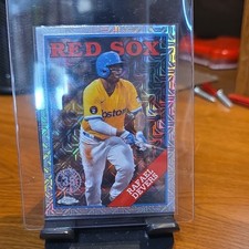 Topps Series 1 2023 1988 Chrome Mojo Refractor #T88C-47 Rafael Devers Red Sox