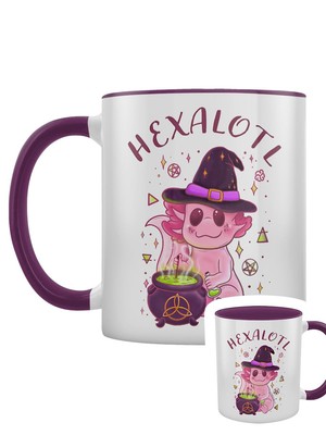 Hexalotl lila innen zweifarbig Becher