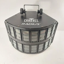 Chauvet Radius 2.0 DJ Light With Bracket & Power Cord , TESTED / WORKS EUC ! 