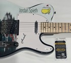 JORDAN SPIETH SIGNED CUSTOM MASTERS ELECTRIC GUITAR 2015 CHAMPION JSA COA — photo 2