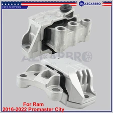 Set of 2 Engine Mount Kit New Fits For Ram 2016-2022 Promaster City 2.4L A/T