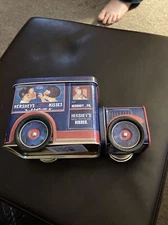 Hershey's Milk Chocolate Kisses Truck Shaped Tin Bristolware 1995