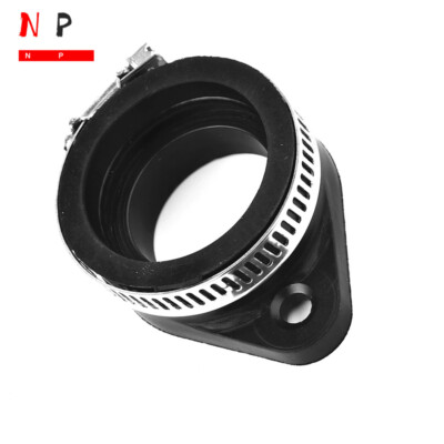 For Mikuni 32mm 34mm VM34 40mm Spigot Carburetor Adapter Intake Manifold Boot US