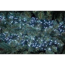 1000 Bright White LED Timer Cluster Lights Christmas In/Outdoor Xmas Ex Display
