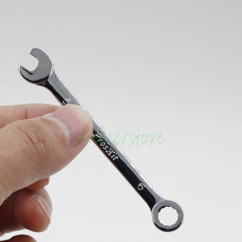 Micro 10 Piece Dual use 4mm-11mm Mini Combination Ignition Wrench Spanner Set - Picture 7 of 9