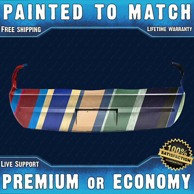 NEW Painted To Match - Rear Bumper Replacement for 2008-2014 Dodge Challenger