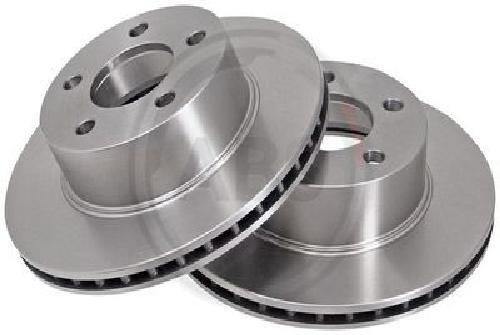 2x Original A.B.S. Brake Disc 16048 for Jeep