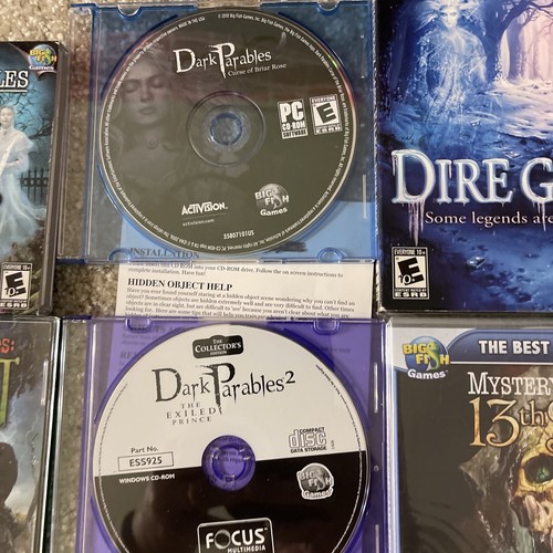 Large Lot Of 18 Hidden Object Puzzle PC Computer Games. All Big Fish. See Desc - Picture 4 of 12