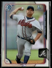 2015 Bowman Chrome Refractor Prospect #BCP22 Williams Perez Braves 12/499