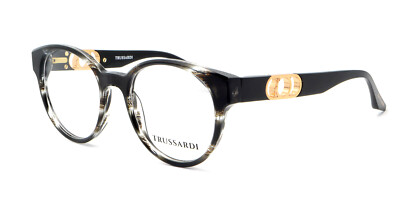 Trussardi Damen Brillengestell Modell TSW6018 rund Original