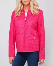 Ilse Jacobsen -lightweight Quilted Jacket ( Quilt 03) - Hot Pink S/8 *autumn