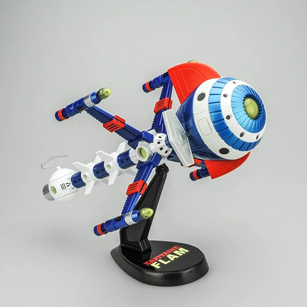 Capitaine Flam vaisseau Diecast Metaltech 11 Cyberblade Retro Edition 24cm 62244 - Photo 2/3