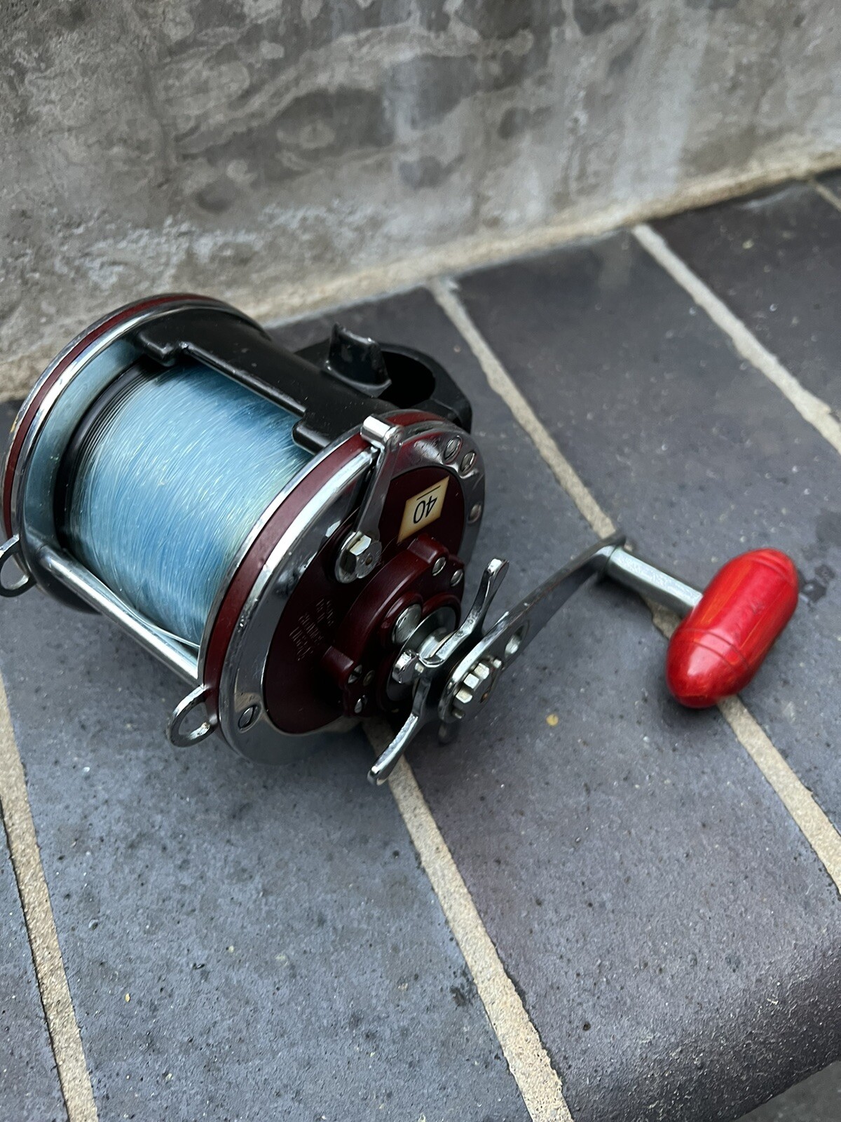 Nice Vintage Penn 113H 4/0 Ocean Fishing Reel, Newell Parts, Ex Cond