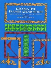 Decorative Frames and Borders (Dover Pictorial Archive) - Paperback - GOOD