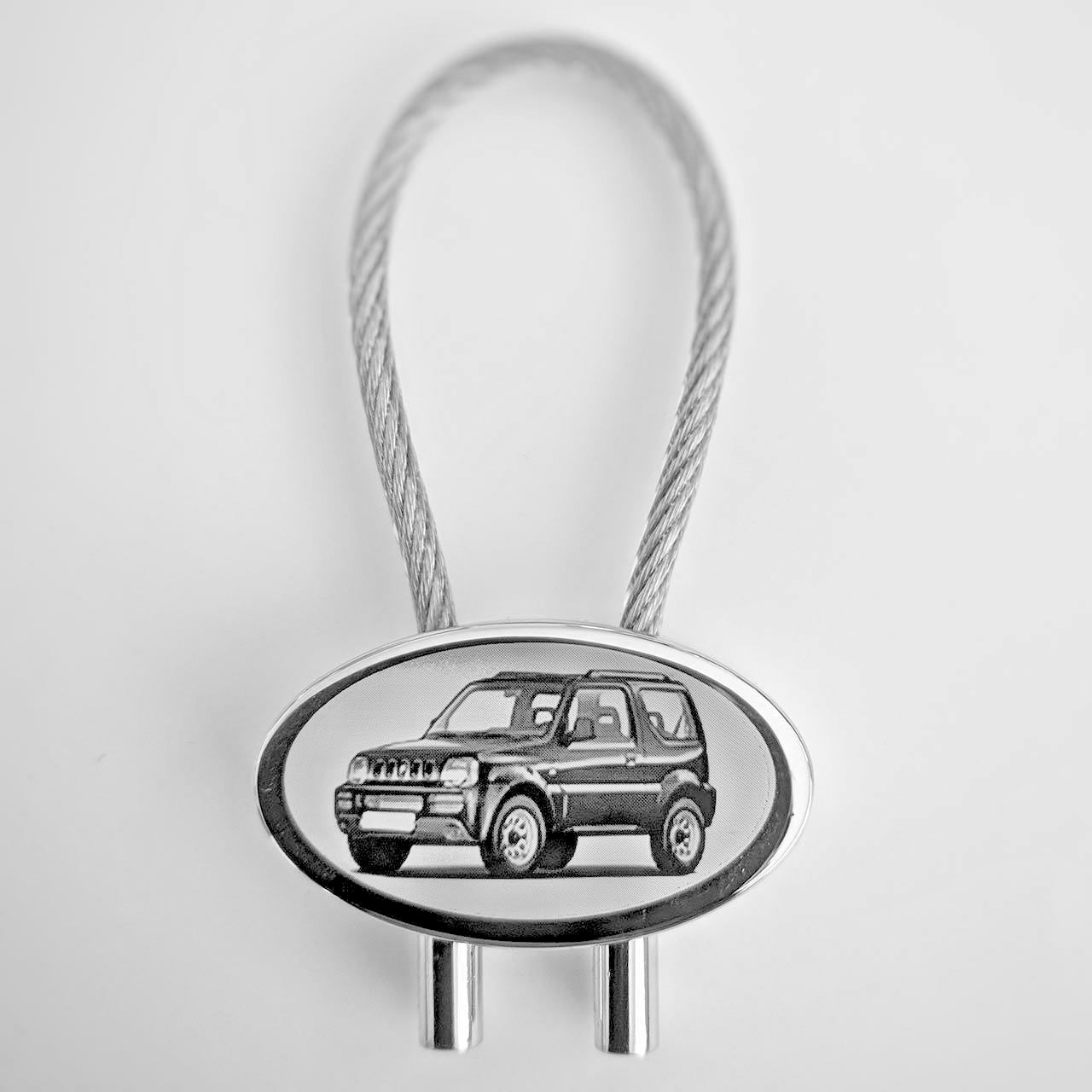 Suzuki DR125 Sm Gravur SchlüSselanhäNger Fotogravur Motiv DR125 & Gravurtext-image