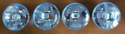 Mercedes Benz SL SLC R107 C107 W107 Scheinwerfer Headlights Neu Kit Set US to EU
