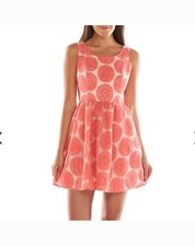Lauren Conrad Lace Embroidered Flare Dresses SZ 14