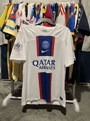 Iconic Neymar Jr #10 PSG JERSEY 2022/2023 Paris France Goat Size