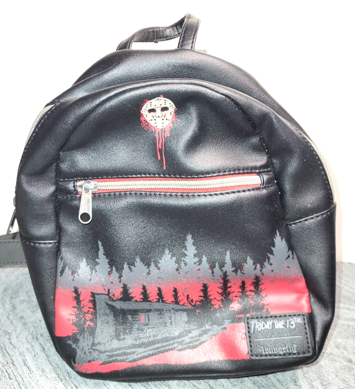 Loungefly Friday The 13th Mini Backpack Jason Voo… - image 1
