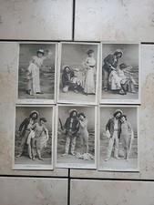 AP192 : Serie De 6 Cartes Postales CPA Anciennes Erotique, Nu