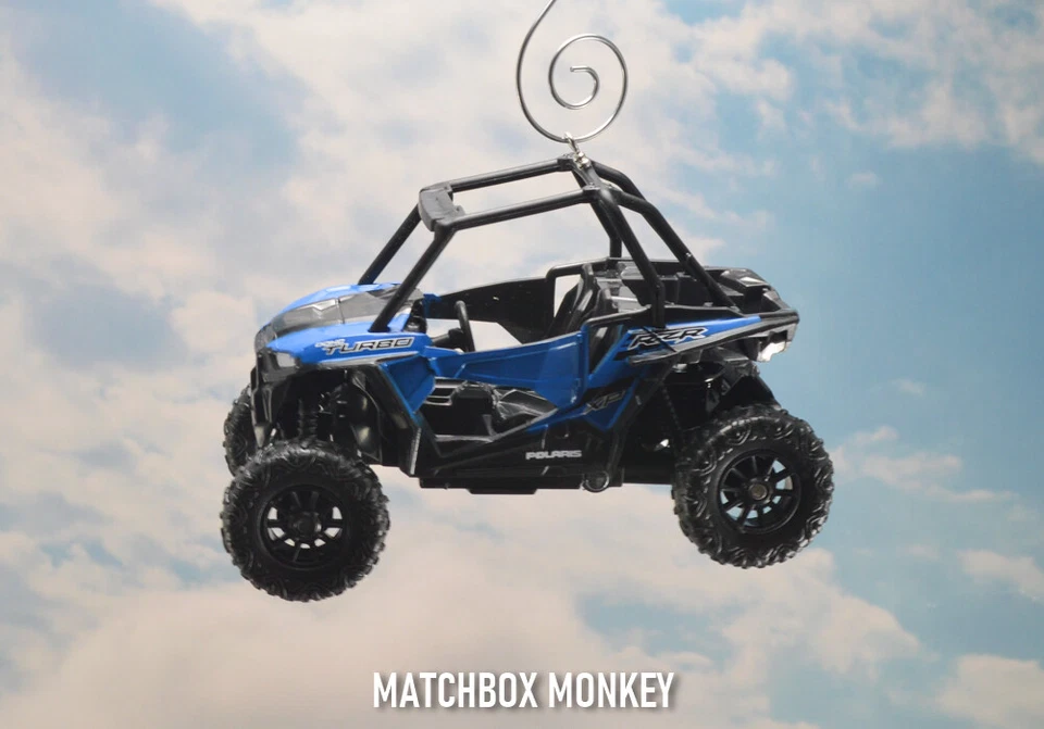 Polaris RZR XP Turbo 1000 ATV Side x Side Christmas Ornament 1/32 Gator Rhino by - Image 3 of 4