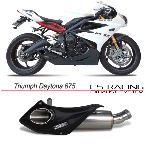 triumph daytona 675 arrow slip on exhaust