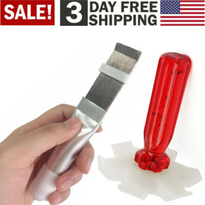 #ad Air Conditioner Fin Comb Condenseramp;Radiator Fin Straightener Cleaner Repair Tool $11.87
