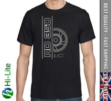 TS130 YAMAHA RD350LC BLACK T SHIRT GREAT DADS MENS GIFT 2 stroke LC