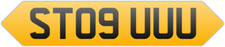 CHEAP NEAT STU STUART STU THEME PRIVATE REGISTRATION CAR NUMBER PLATE ST09 UUU