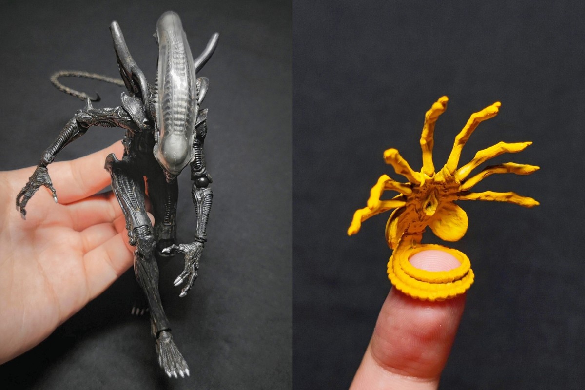 NEW Figma SP-108 Alien KO Ver. Figure Xenomorph With NEW Figma SP-108 Alien KO Ver. Figure Xenomorph With