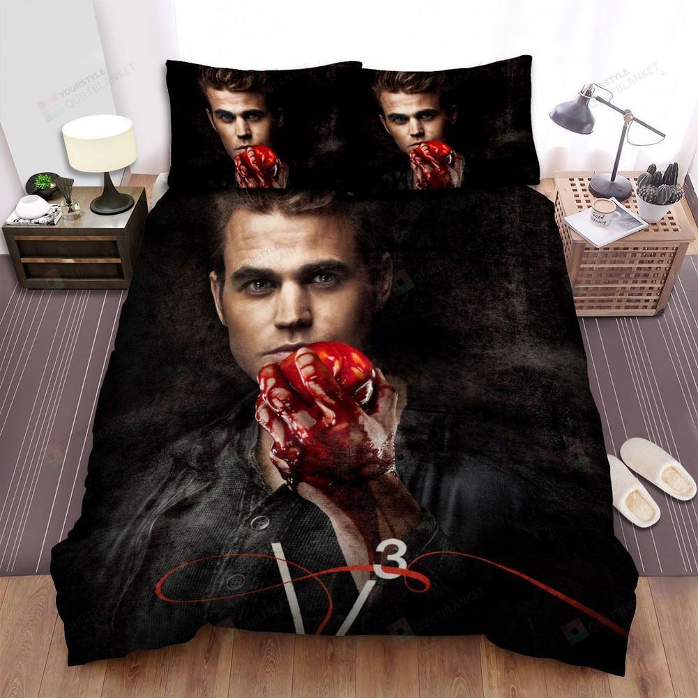 The Vampire Diaries 20092017 Deep Eyes Movie Poster Quilt Duvet Cover