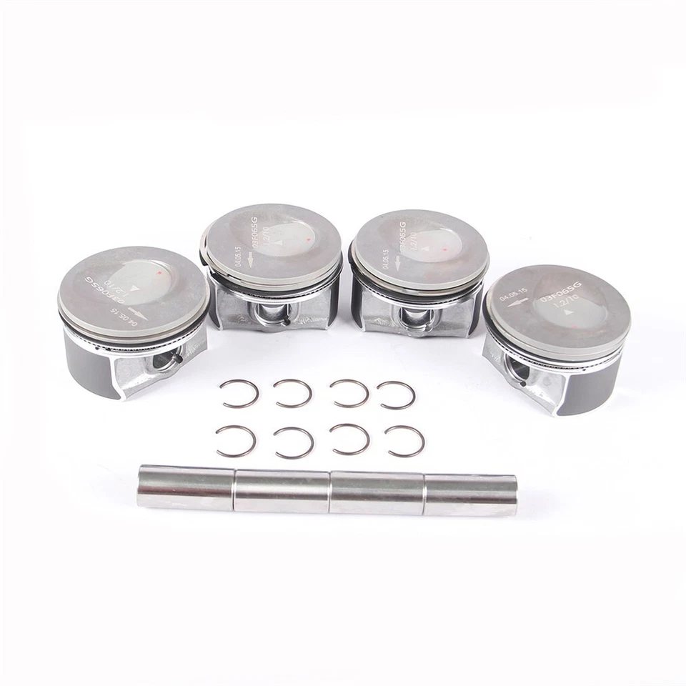 Conjunto de pistões e anéis 1.2T adequado para VW Golf AUDI A1 A3 - Imagem 3 de 4