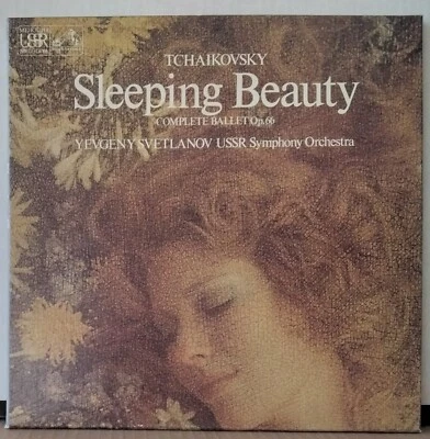 HMV SLS 5245 UK ED 1 TCHAIKOVSKY SLEEPING BEAUTY (complete) SVETLANOV 3LPs BOX - image 1 of 4