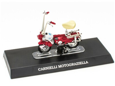 Mofa Carnielli Motograziella 1:18 Leo Modell Diecast Motorrad Roller M022