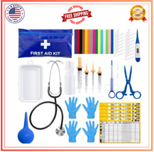 52Pcs Puppy Whelping Kit, Newborn Pets Whelping Supplies With 4 Puppy Feeding 15