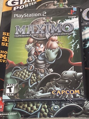 Maximo: Ghosts to Glory (Sony PS 2, 2002) Factory Sealed w/Prima Strategy Guide