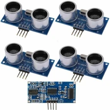 5 Pcs HC-SR04 Ultrasonic Module Distance Measuring Transducer Sensor for Arduino