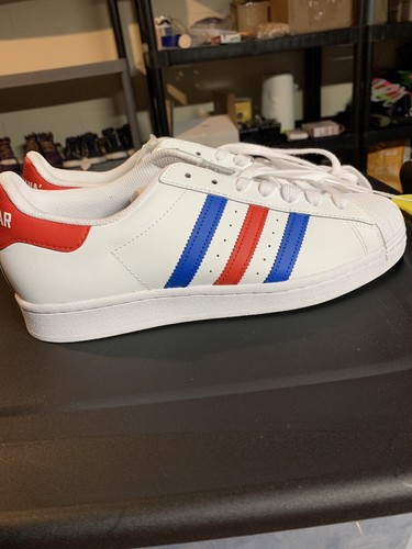 Size 4.5Y Adidas Big Kid's Superstar Jr 