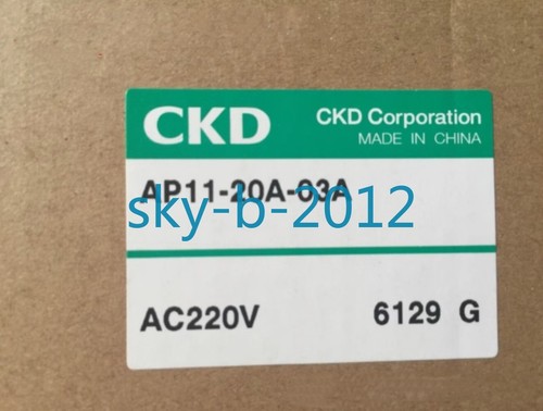 1 PCS NEW IN BOX CKD solenoid valve AP11-20A-03A-AC220V - Picture 2 of 3