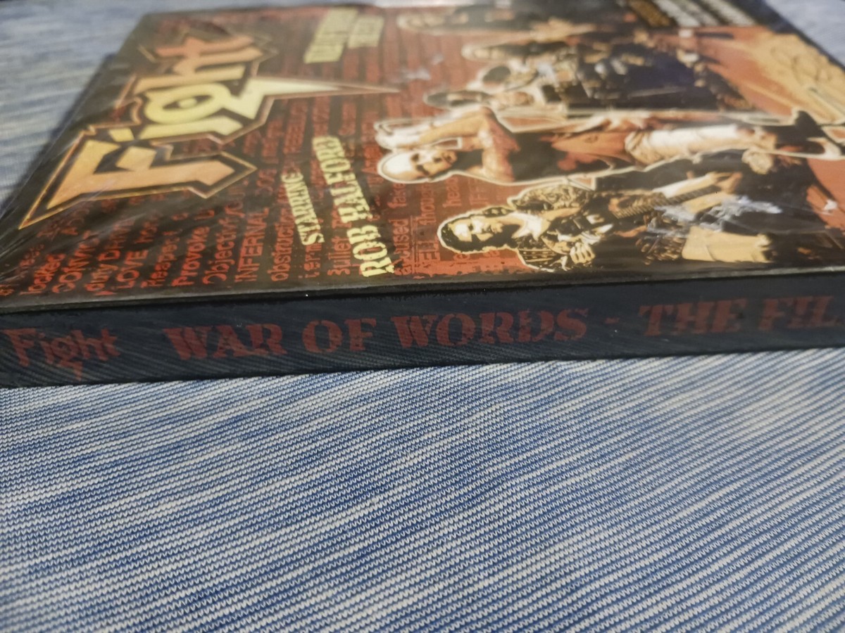 Fight - War Of Words - The Film (DVD, 2008, DVD/CD Limited Edition