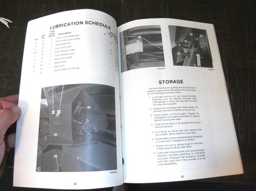 SPERRY NEW HOLAND 858 ROUND BALER OPERATORS MANUAL 1983 - Picture 4 of 4