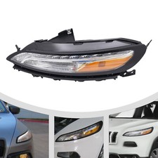 2014-15 2016 2017 2018 FOR JEEP CHEROKEE LEFT LH HEADLIGHT DAYTIME RUNNING LIGHT