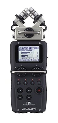 ZOOM H5 Handlicher PCM Field Recorder austauschbare Mikrofonkapseln NEU aus J...